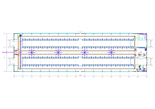 Коровник с телятником на 192 головы