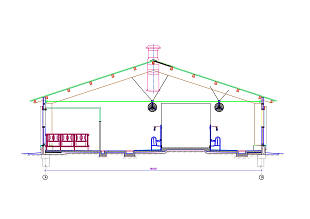 Родильный блок для крупного рогатого скота на 80 мест