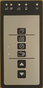89769402 Передняя наклейка МРС 580 (к DeLaval)