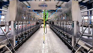 Доильный зал параллельного типа Rapid HD