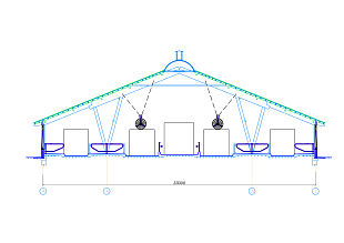 Молочно-товарная ферма на 2400 голов