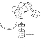 95558101 Муфта резин. 52 (к DeLaval)