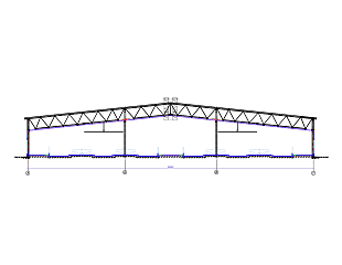 Коровник на 490 голов с навозоприемником 